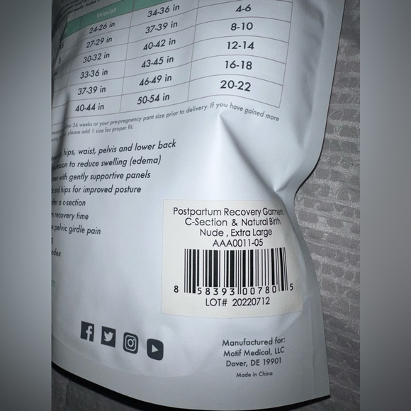 Postpartum recovery support in nude - Picture 11 of 16